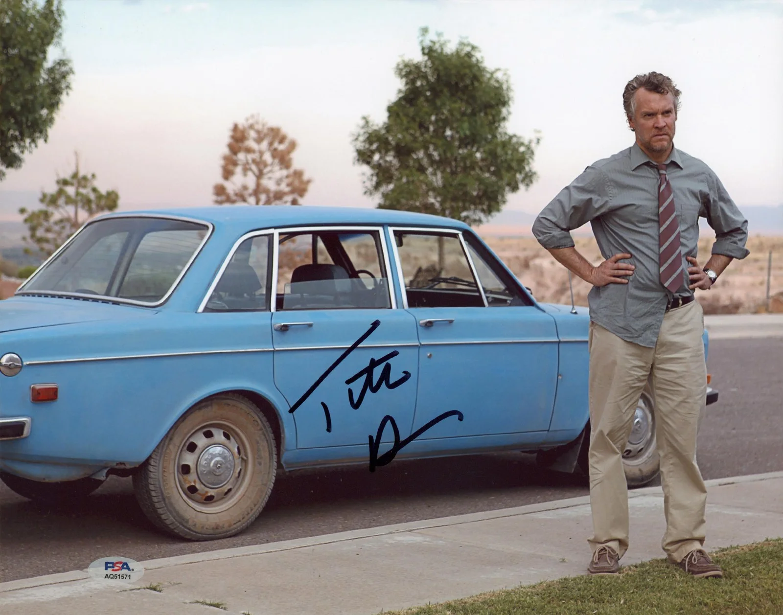 Tate Donovan — Tate Donovan Sun Belt Express Authentic Signed 11x14 Photo PSA/DNA #AQ51571