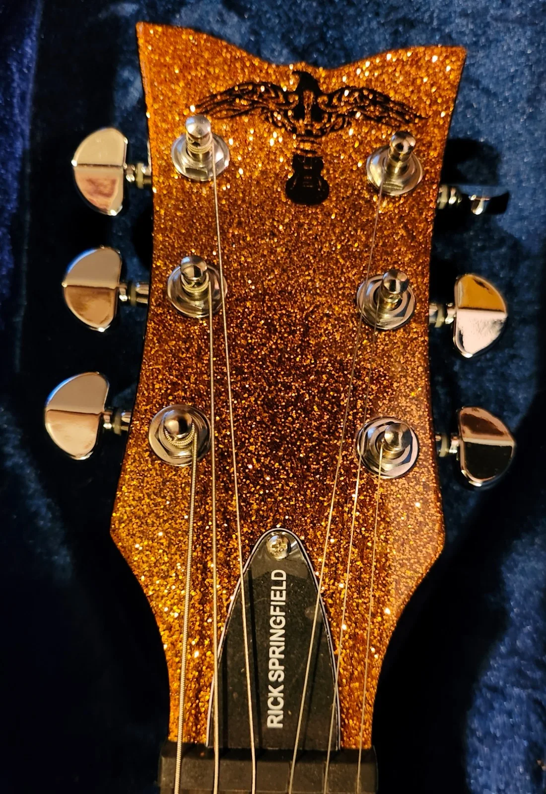 RICK SPRINGFIELD "JESSIE'S GIRL" Signed Schecter Guitar 2025, image 4