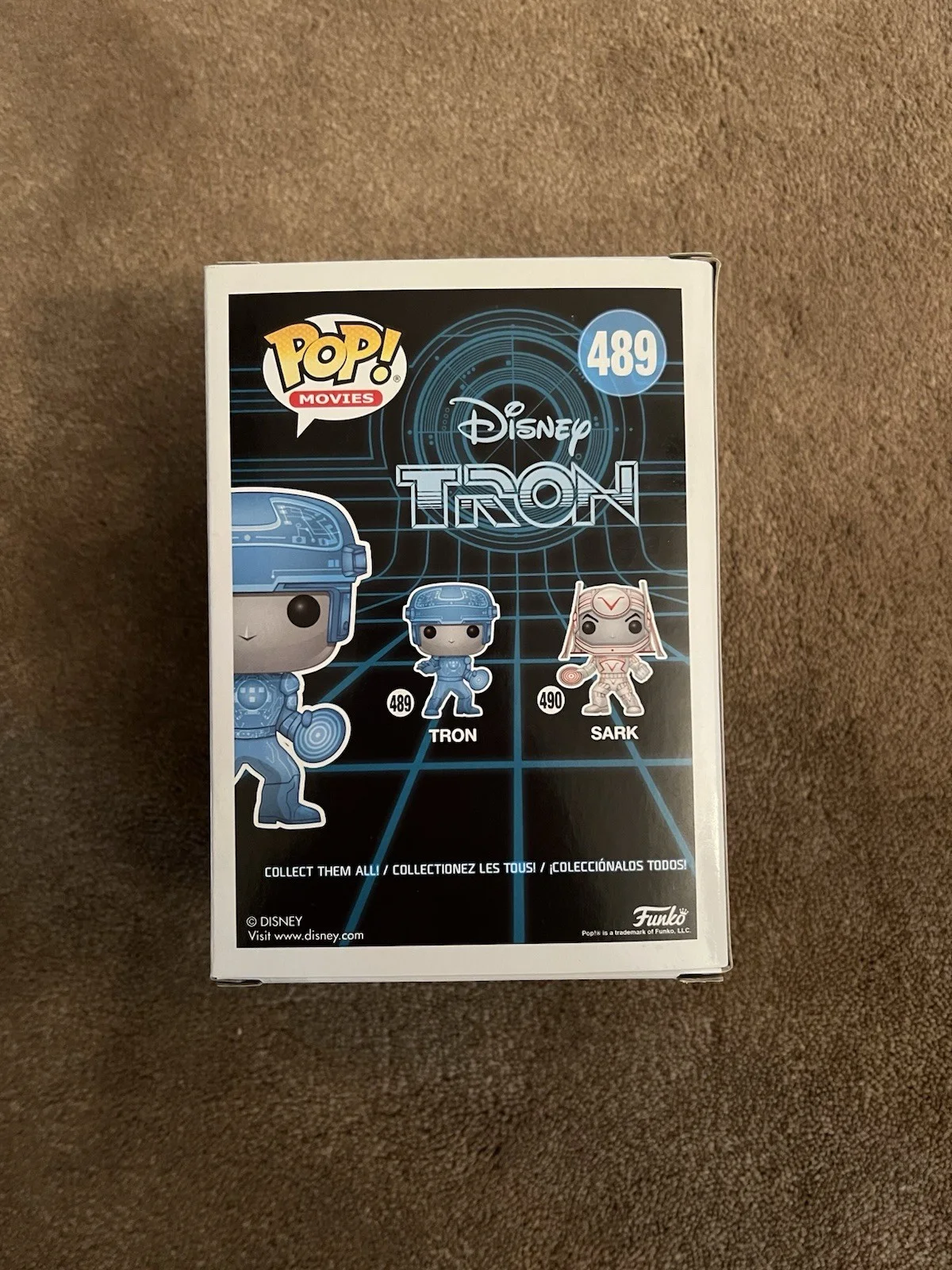 Garrett Hedlund Autographed Tron Funko Pop, image 3