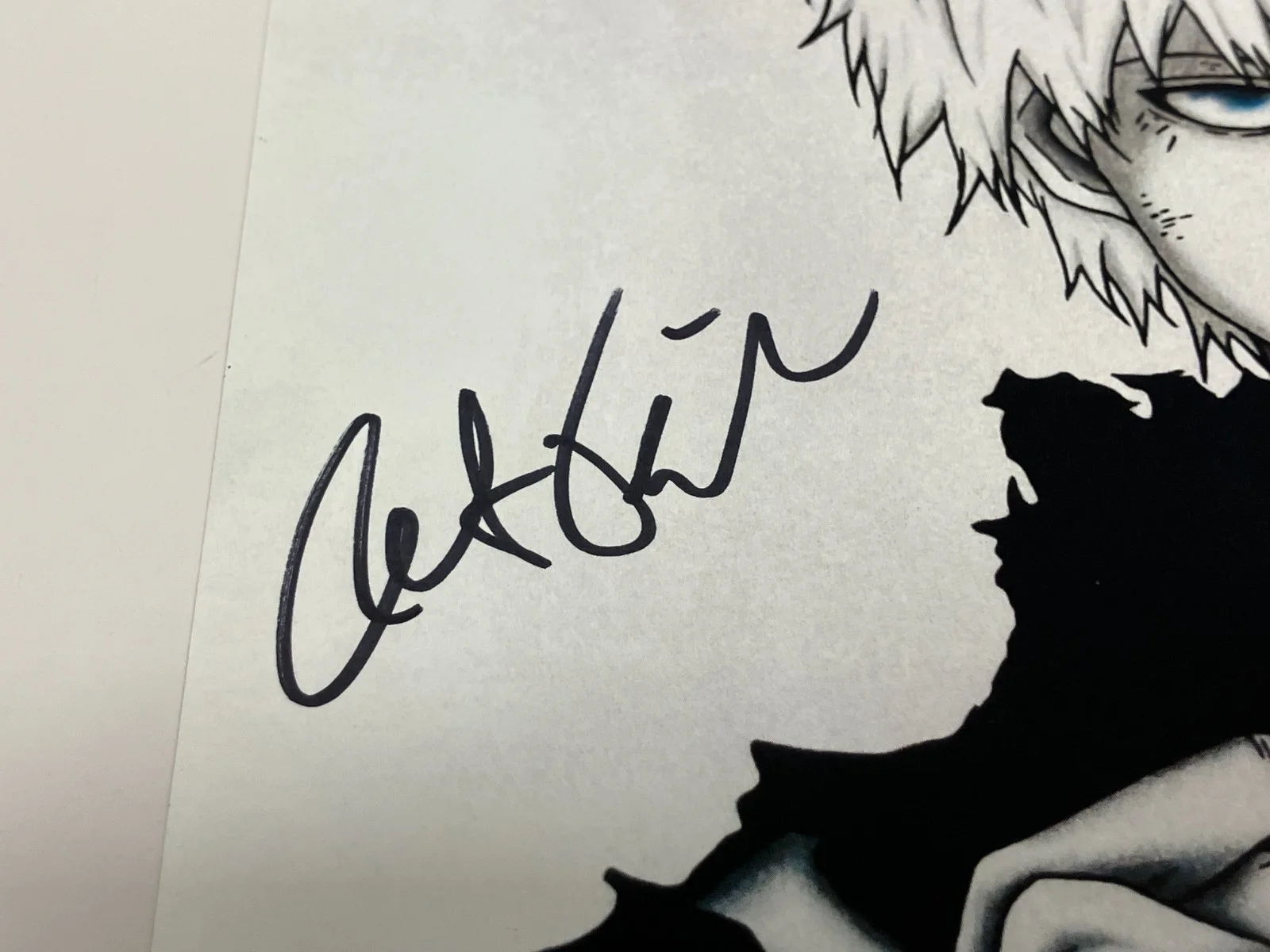 Austin Tindle — Austin Tindle "Kaneki" Hand Signed 7.5 x 10 Tokyo Ghoul Photo Wizard World COA, изображение 2