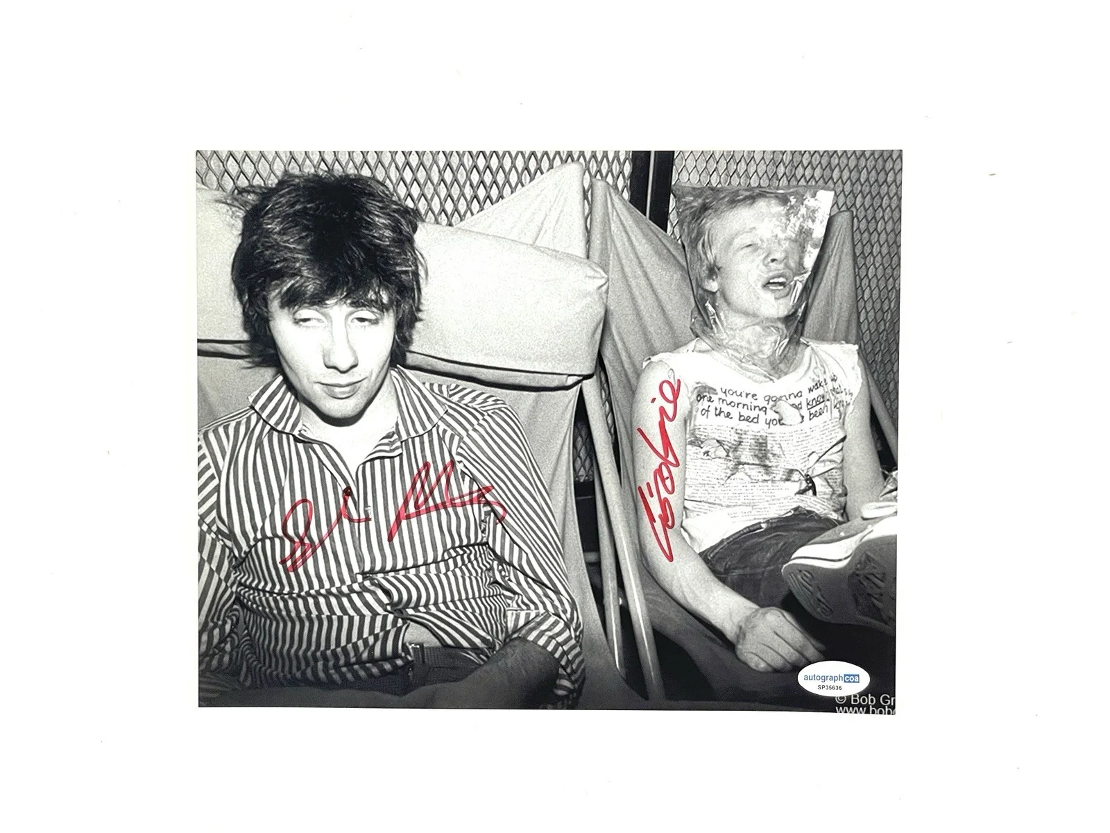 Sex Pistols Autographed 8x10 Photo Signed Paul Cook Glen Matlock Punk Rock - COA, изображение 4