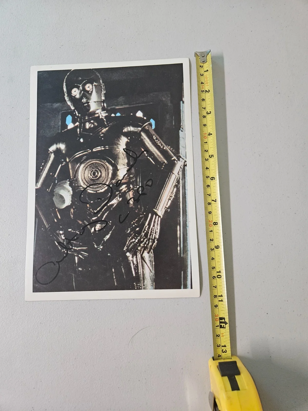 anthony daniels — Vintage Anthony Daniels signed/autographed C3PO Star Wars 8x11 Photo, изображение 3