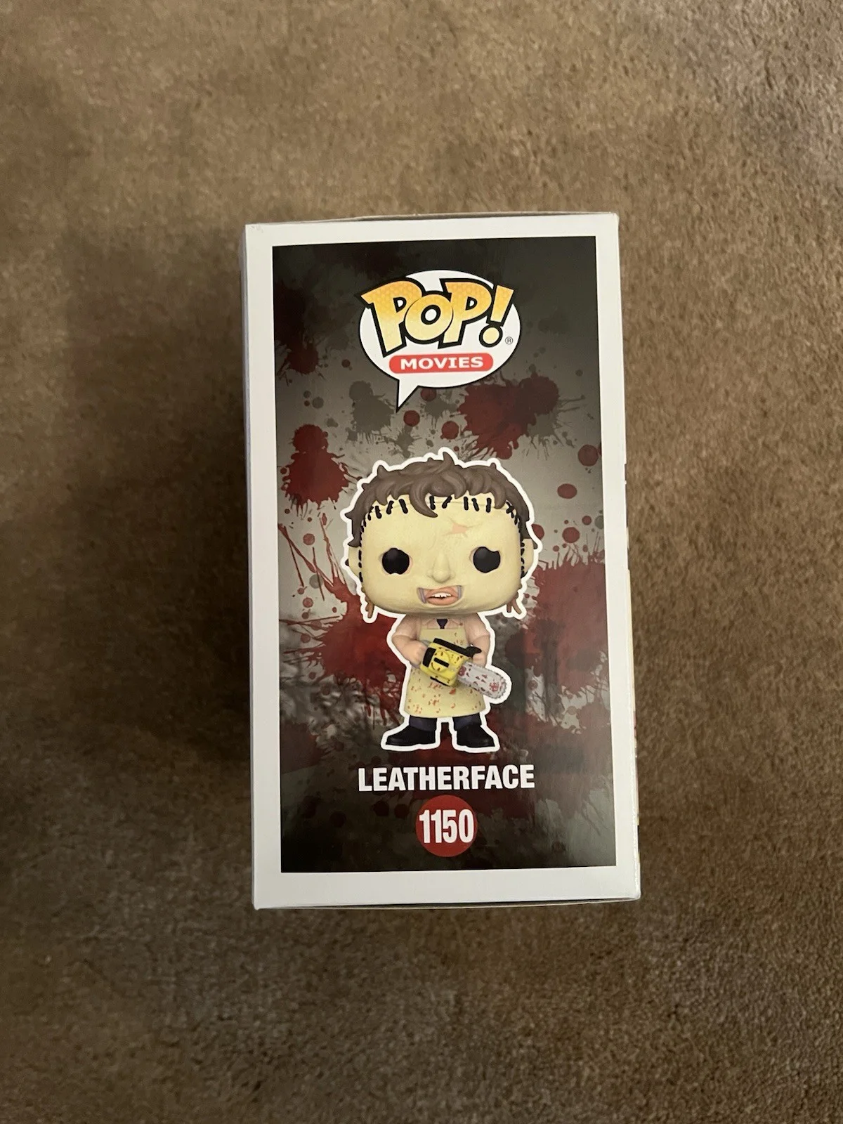 Spencer Charnas Autographed Leatherface Funko Pop Texas Chainsaw Massacre, image 4