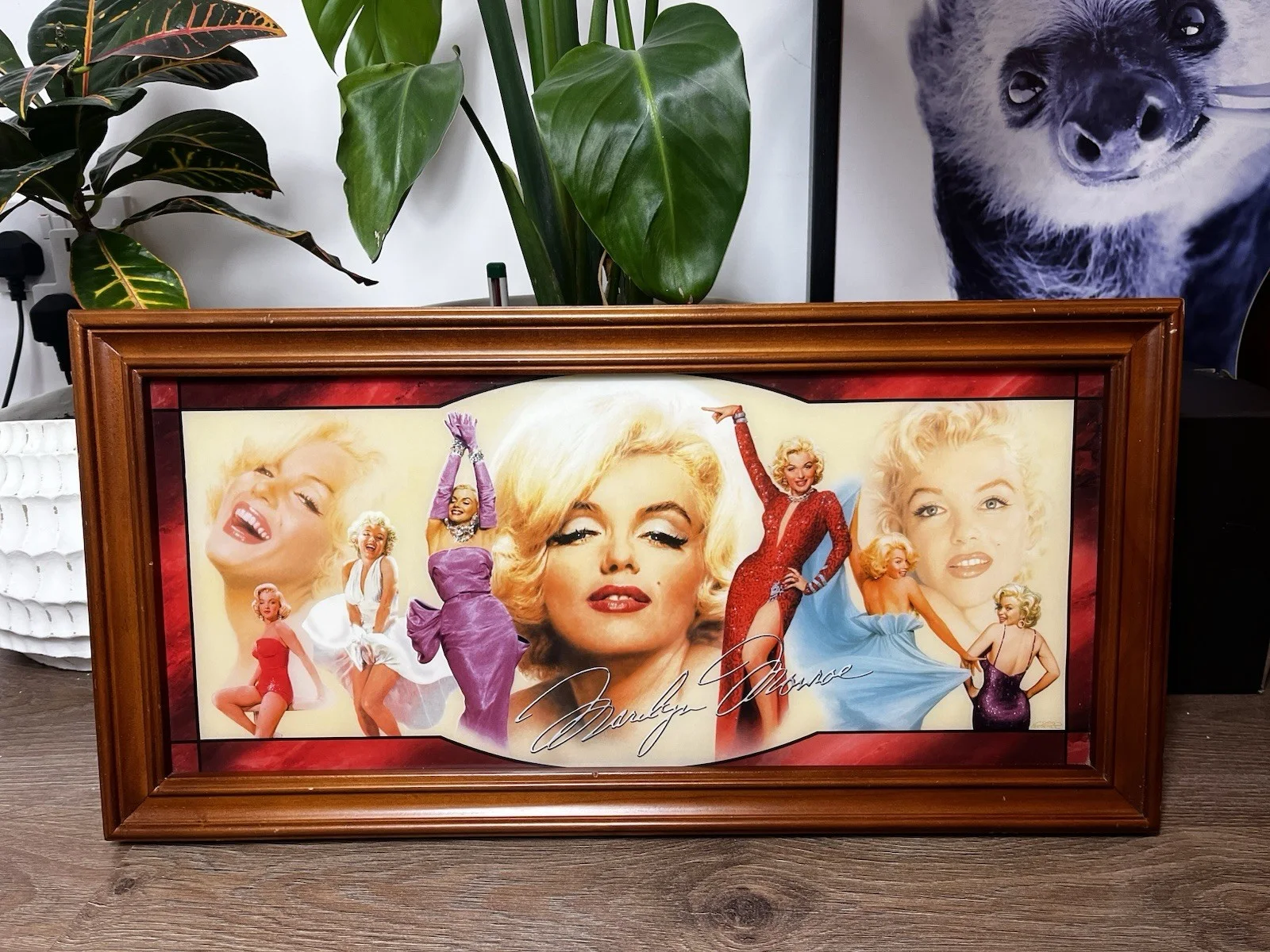 Marilyn Monroe Limited Edition Stained Glass Panorama Light-Up Frame, image 2