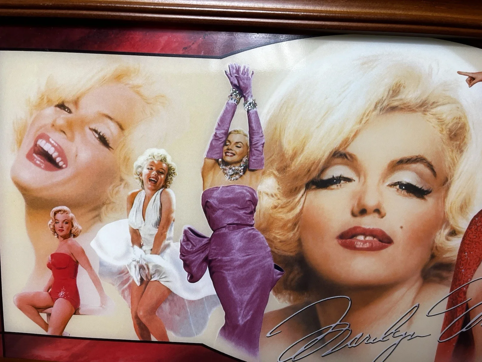 Marilyn Monroe Limited Edition Stained Glass Panorama Light-Up Frame, image 4