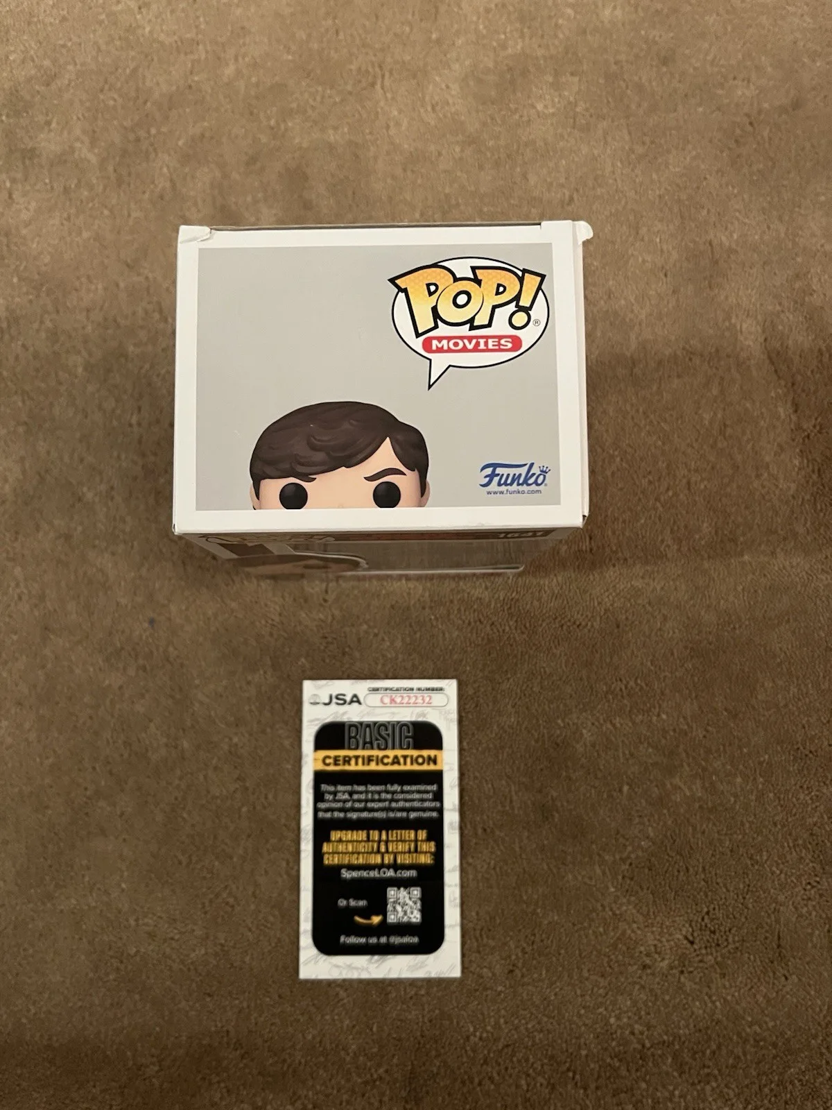 Charlie Sheen Autographed Matt Eckert Funko Pop Red Dawn JSA AUTHENTICATION, image 5