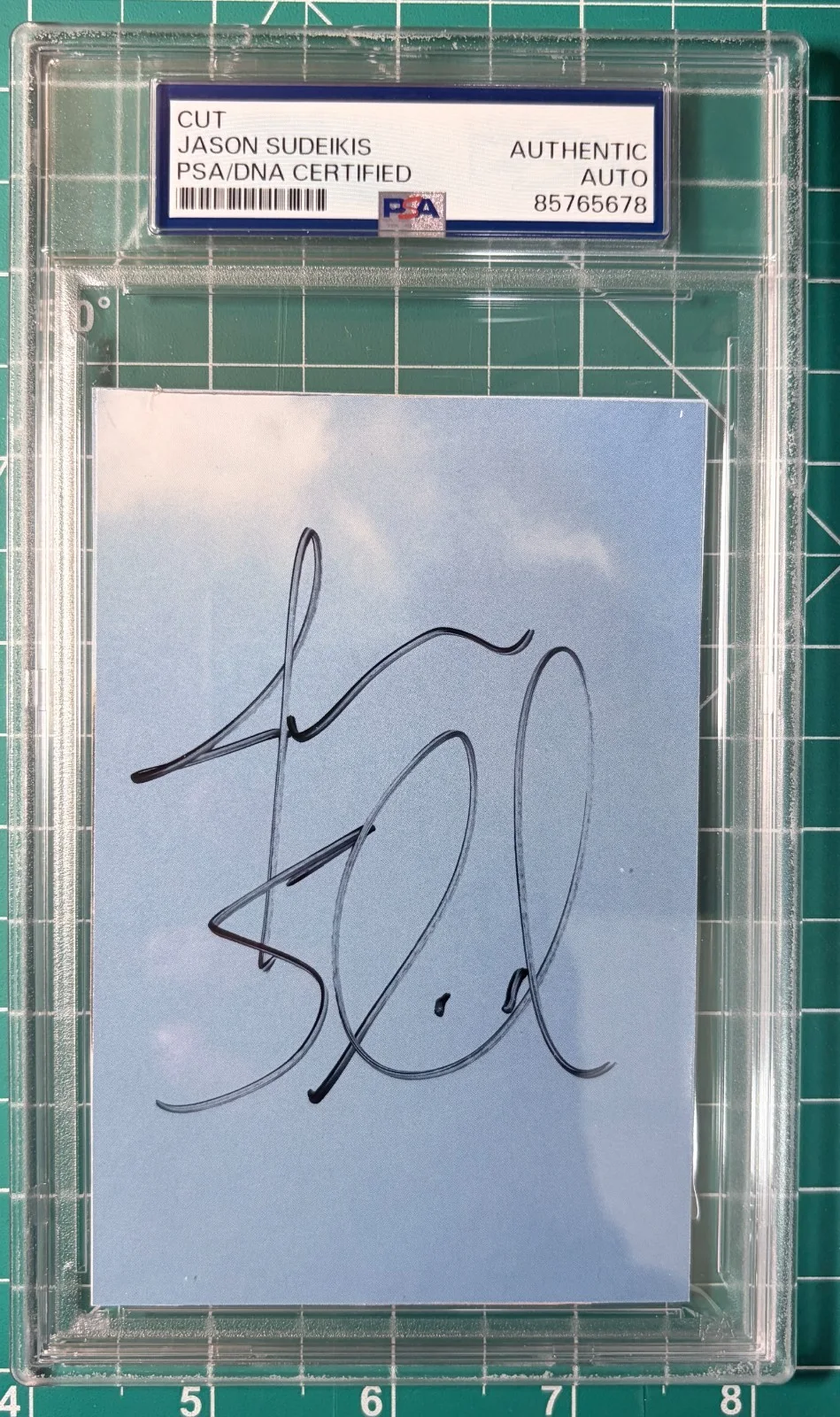 Jason Sudeikis — Jason Sudeikis Signed Autographed PSA/DNA Ted Lasso Encapsulated Authenticated