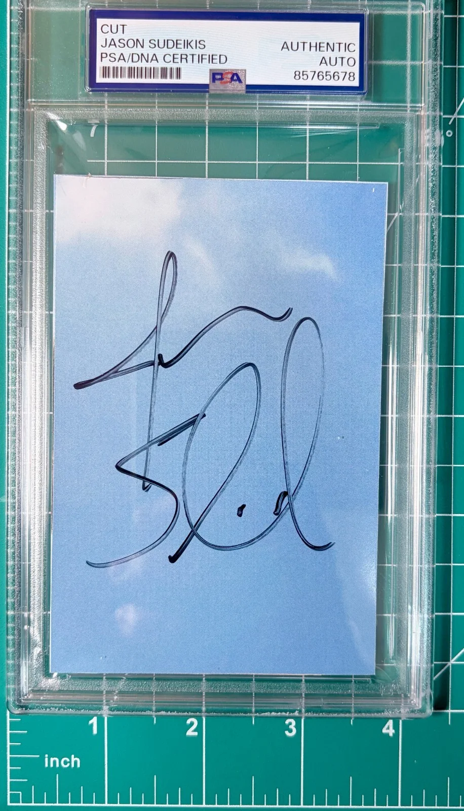 Jason Sudeikis — Jason Sudeikis Signed Autographed PSA/DNA Ted Lasso Encapsulated Authenticated, изображение 4