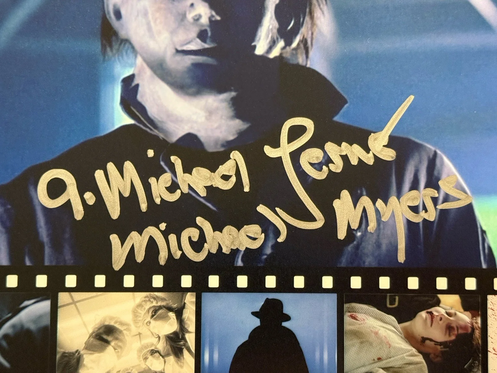 A. Michael Lerner — A. Michael Lerner SIGNED Michael Myers 8x10 Photo Halloween 6 EXACT PROOF A, image 2