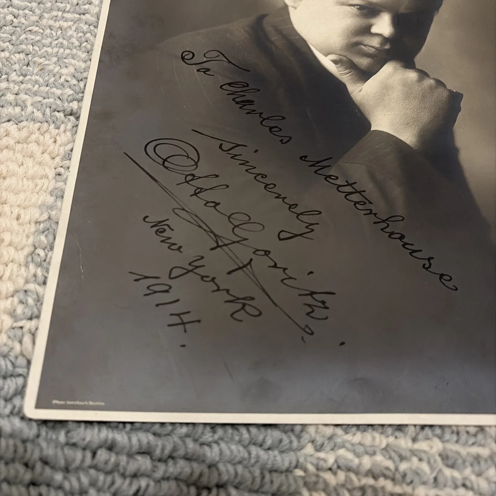 Goritz, Otto - Signed Photograph Inscribed 1914, image 4