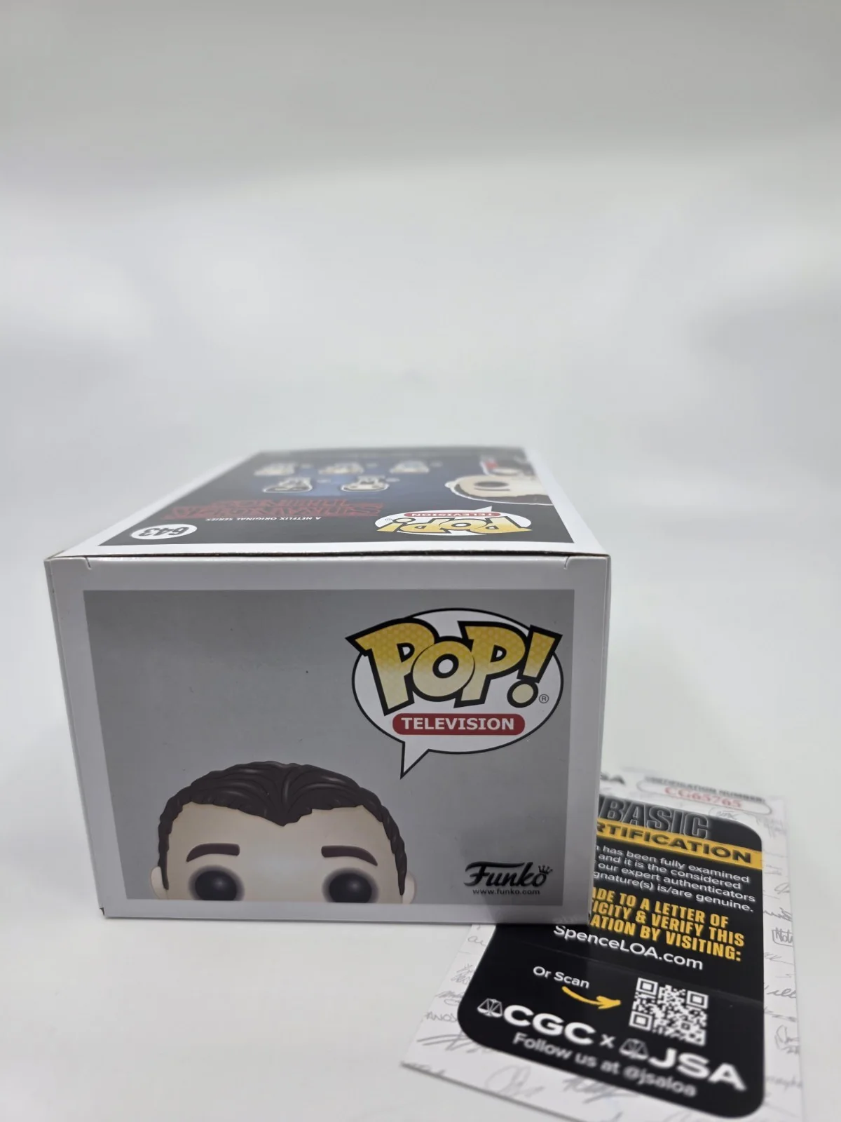 Sean Astin — Vampire Bob Signed Funko Pop Stranger Things Sean Astin Autograph JSA COA 643, image 5