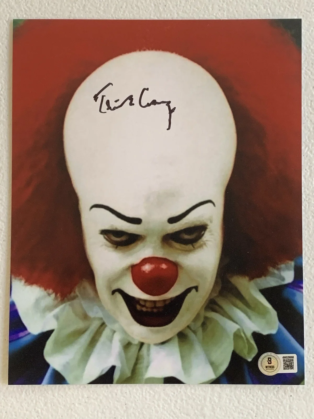 Tim Curry — Tim Curry Signed Autographed IT Pennywise 8x10 Photo Beckett