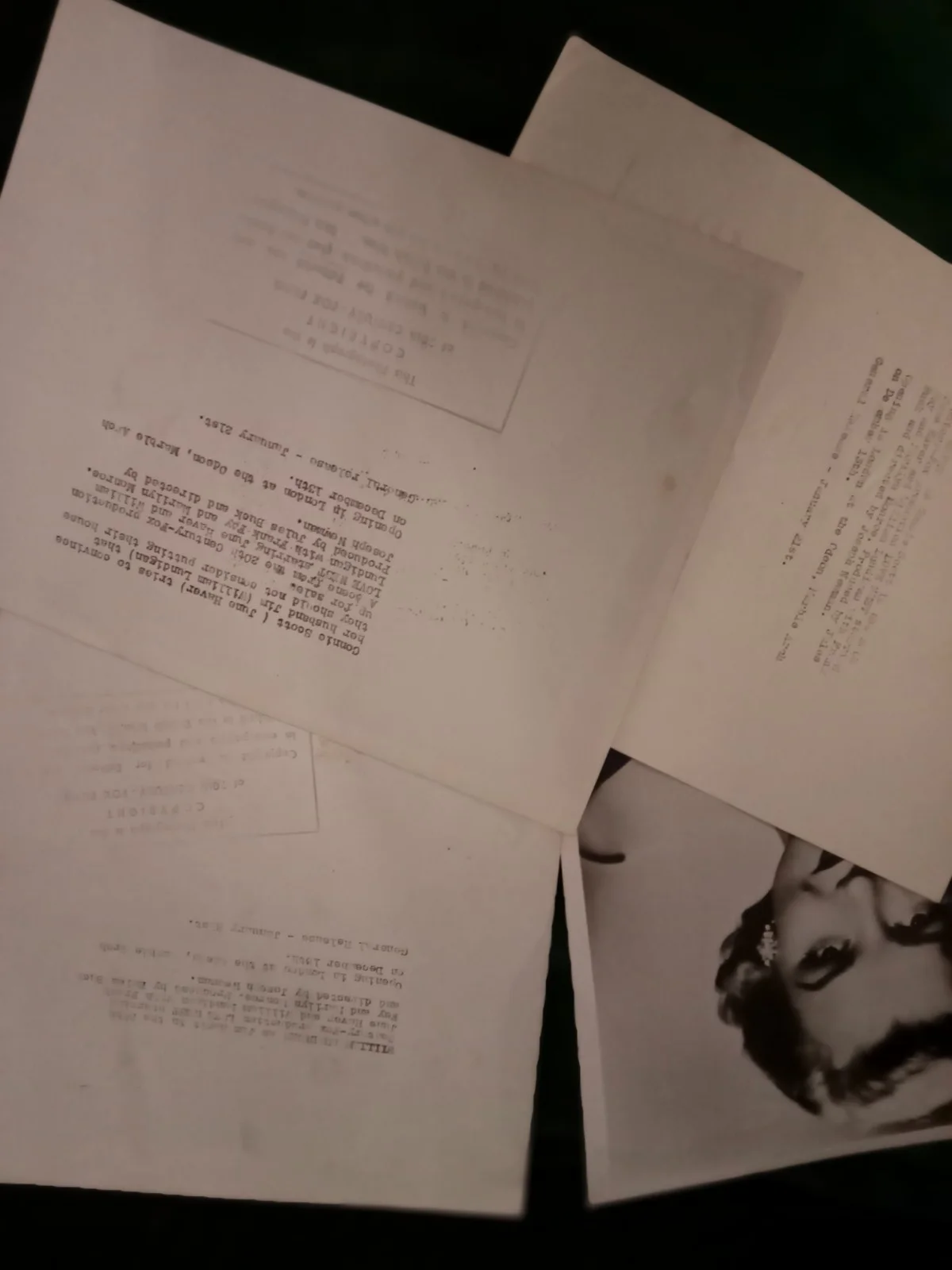 Rare 1951 Photo Of Marylin Monroe Part of a UK Press Pack For Love Nest., изображение 5