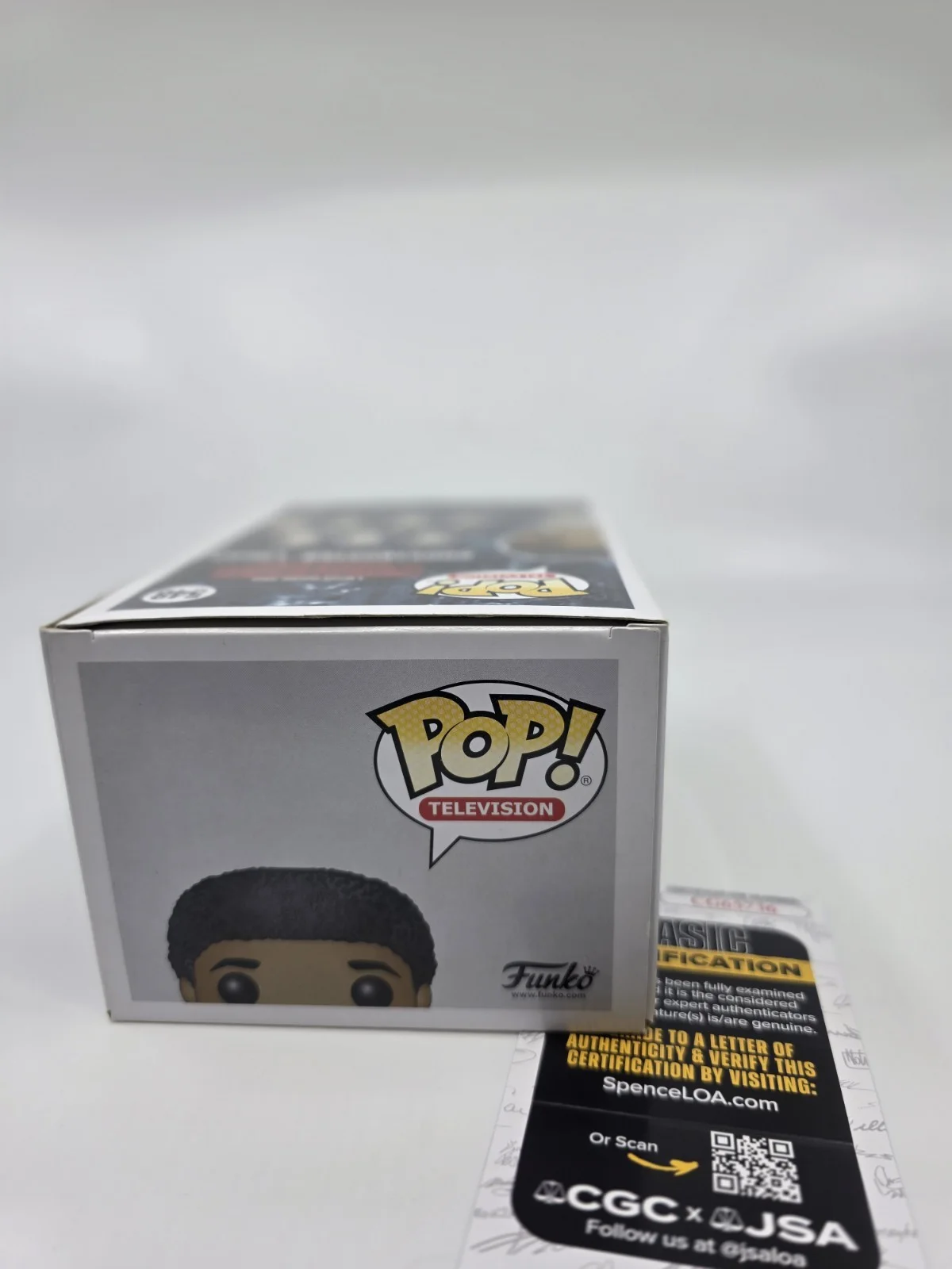 Caleb McLaughlin — Funko Pop Stranger Things Ghostbuster Lucas Caleb McLaughlin Signed JSA w/ Quote, image 5