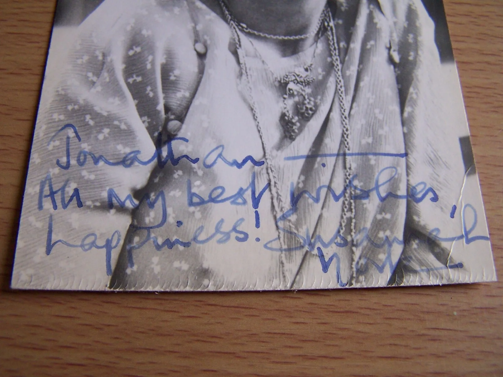 Susannah York Hand Signed Photograph & Attributed Autograph & Message Actress, image 2