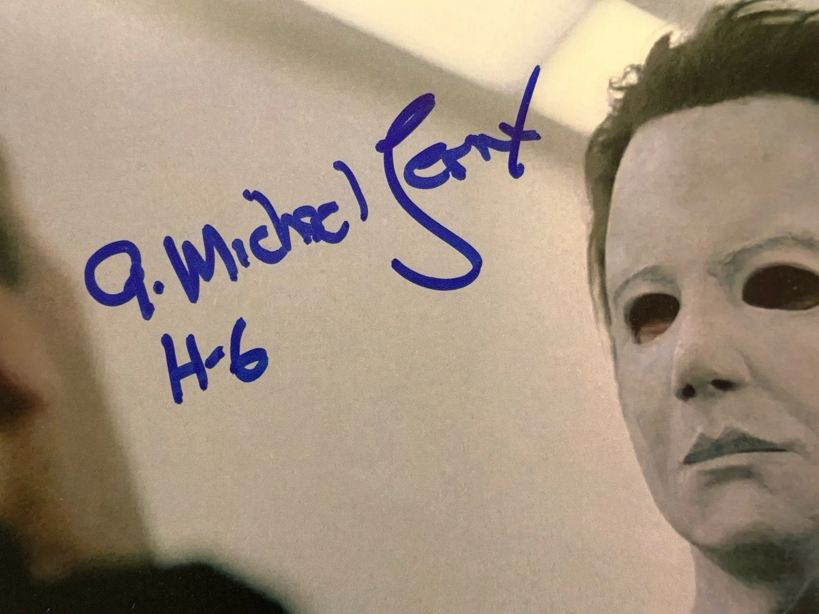 A. Michael Lerner — A. Michael Lerner SIGNED Michael Myers 8x10 Photo Halloween 6 EXACT PROOF C, изображение 2