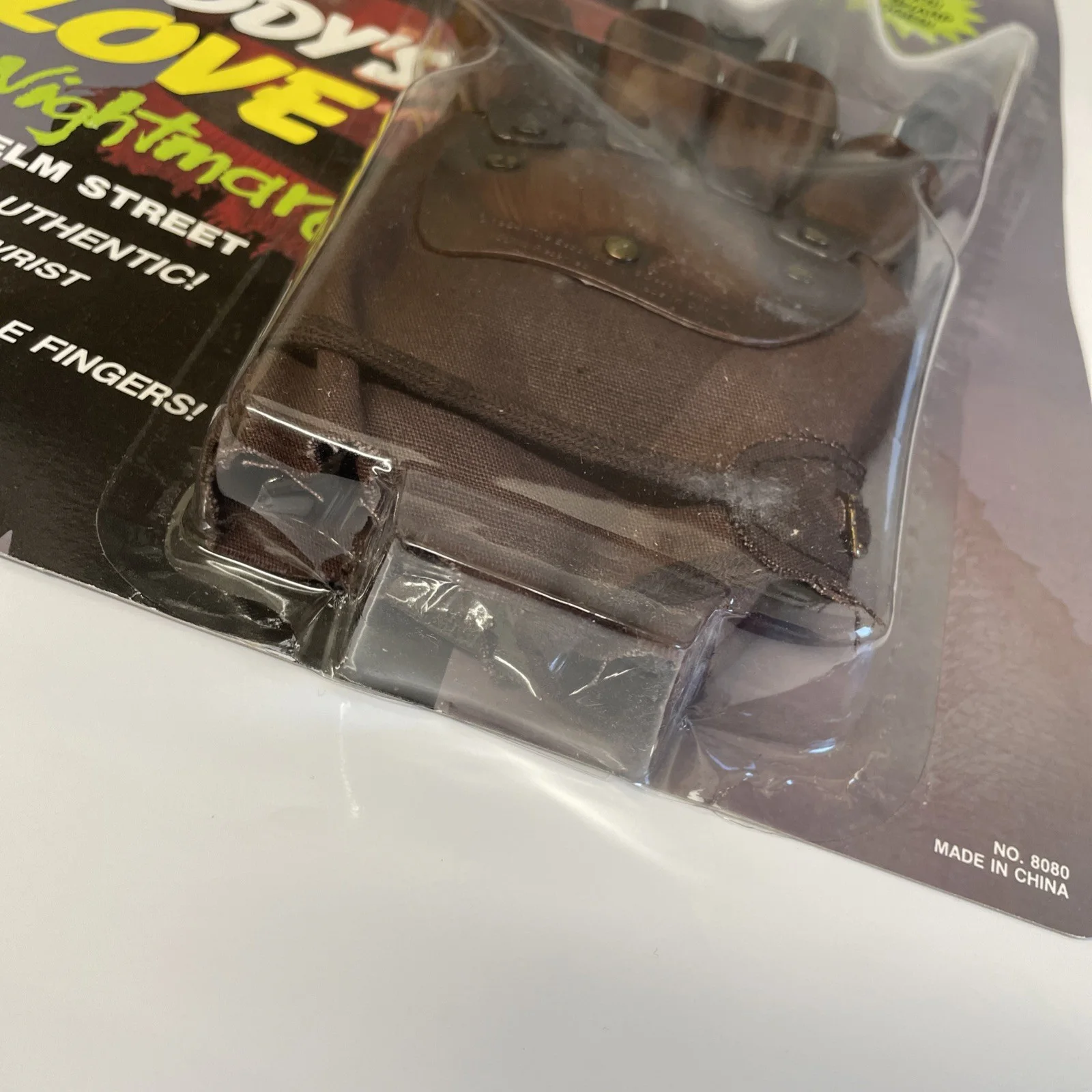 1984 Sealed The Nightmare on Elm Street Freddys Glove - MOC BNIB Unpunched Card, изображение 4