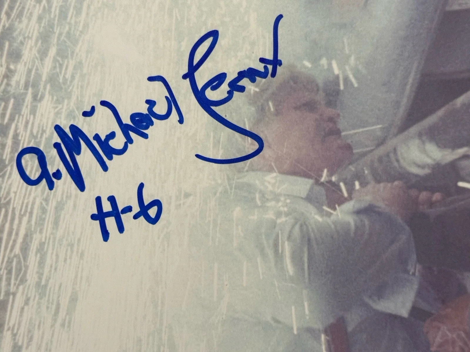 A. Michael Lerner — A. Michael Lerner SIGNED Michael Myers 8x10 Photo Halloween 6 EXACT PROOF B, image 2