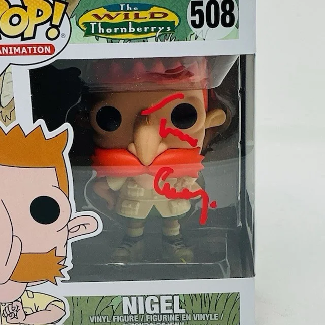Tim Curry Autographed Nickelodeon The Wild Thornberry’s Funko Pop #508 OCCM, изображение 2