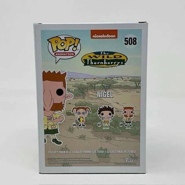 Tim Curry Autographed Nickelodeon The Wild Thornberry’s Funko Pop #508 OCCM, изображение 4