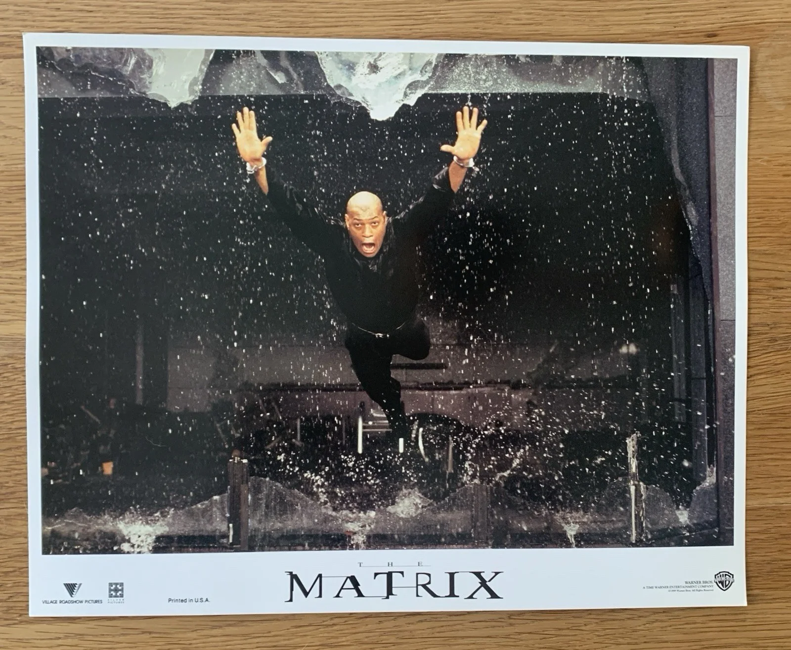 The Matrix Film Lobby Cards x 6 Keanu Reeves Fishburne 1999 Original USA Prints, изображение 3
