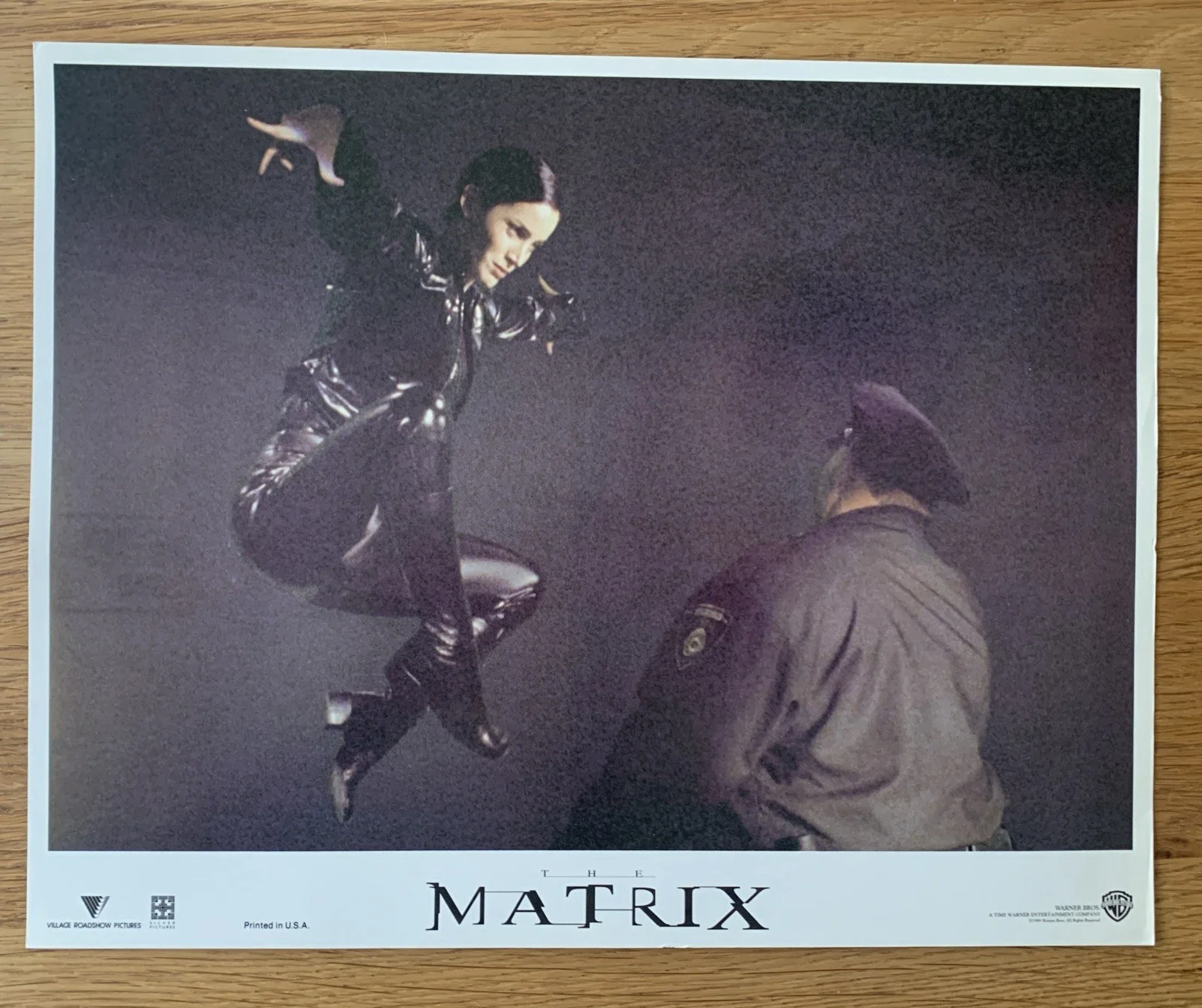 The Matrix Film Lobby Cards x 6 Keanu Reeves Fishburne 1999 Original USA Prints, изображение 4