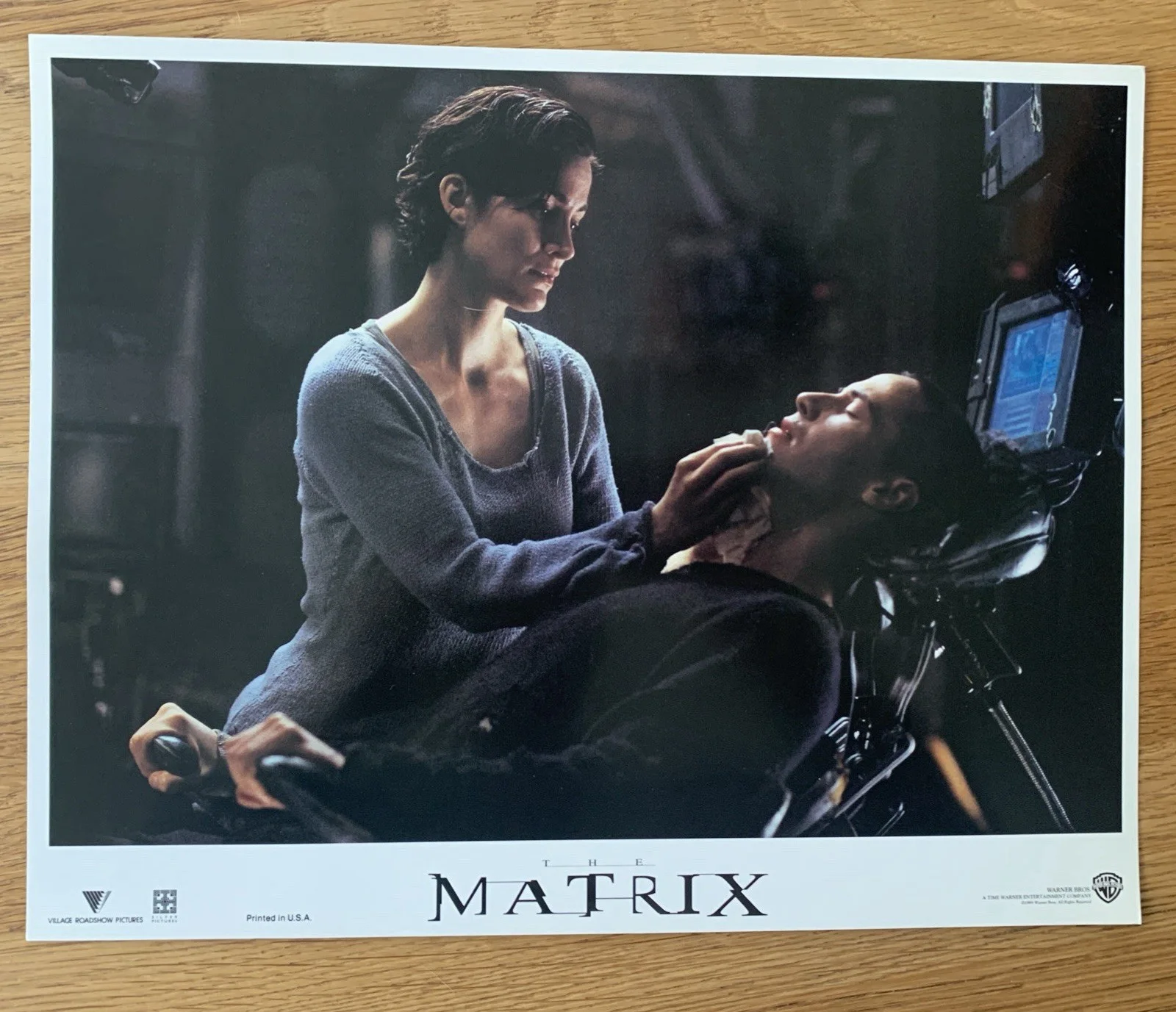 The Matrix Film Lobby Cards x 6 Keanu Reeves Fishburne 1999 Original USA Prints, изображение 5
