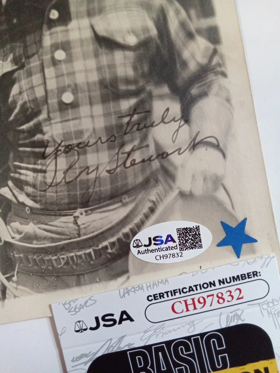 Roy Stewart Signed 5x7 Photo JSA Authentic Silent Movie Star King Kong Cowboy, изображение 4