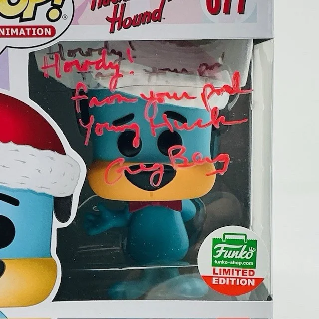 Greg Berg Autographed Huckleberry Hound Funko Pop Animation #677 JSA COA, изображение 2