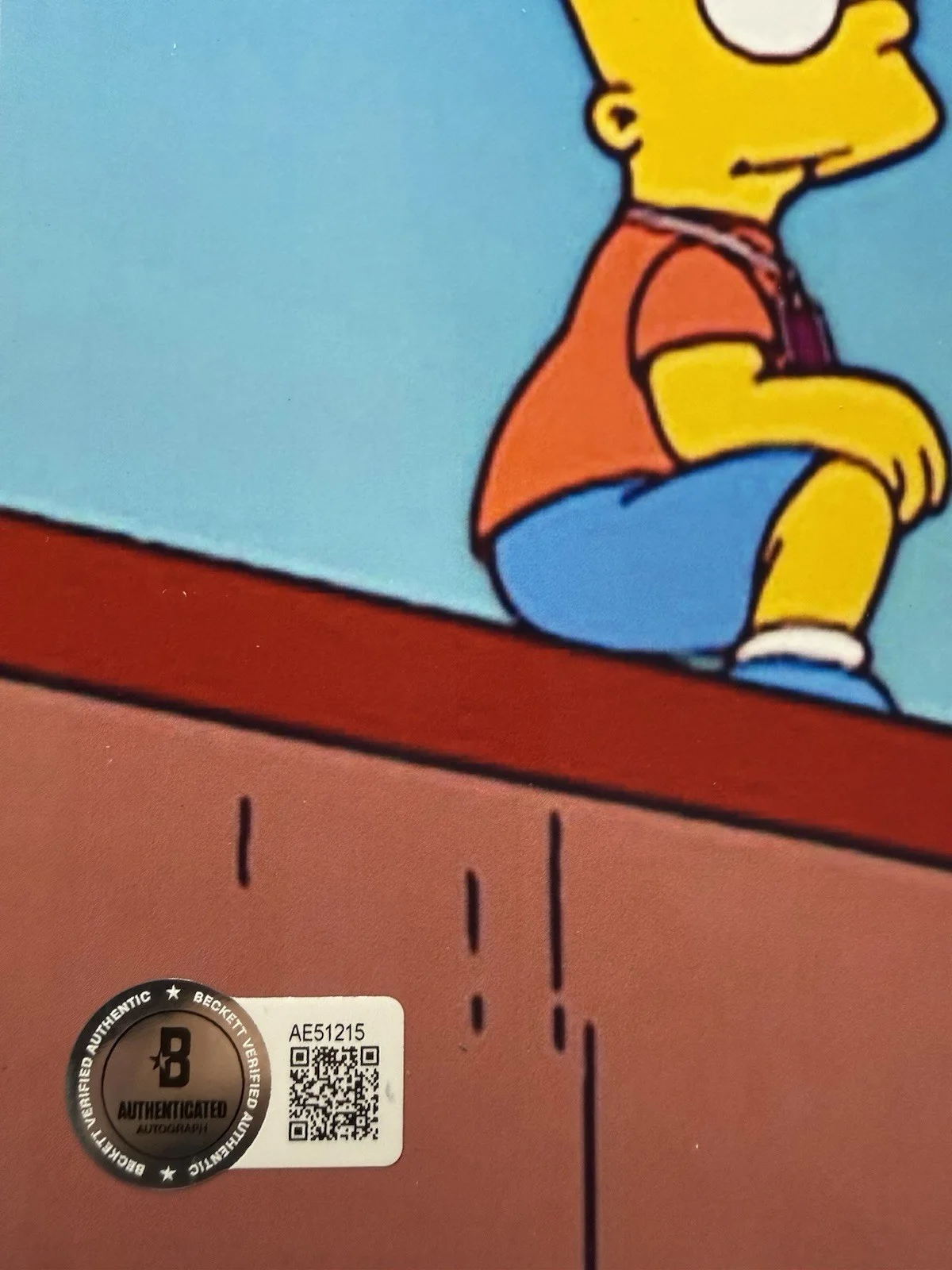 Tony Hawk, Matt Groening — Tony Hawk & Matt Groening Simpsons 8x10 Autograph & Bart Simpson Sketch Beckett, изображение 4