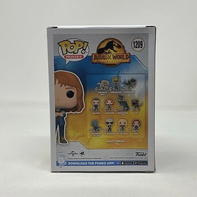 Bryce Dallas Howard Autographed Claire Dearing Jurassic World Funko Pop OCCM, image 4