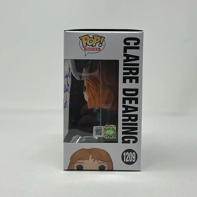 Bryce Dallas Howard Autographed Claire Dearing Jurassic World Funko Pop OCCM, image 5