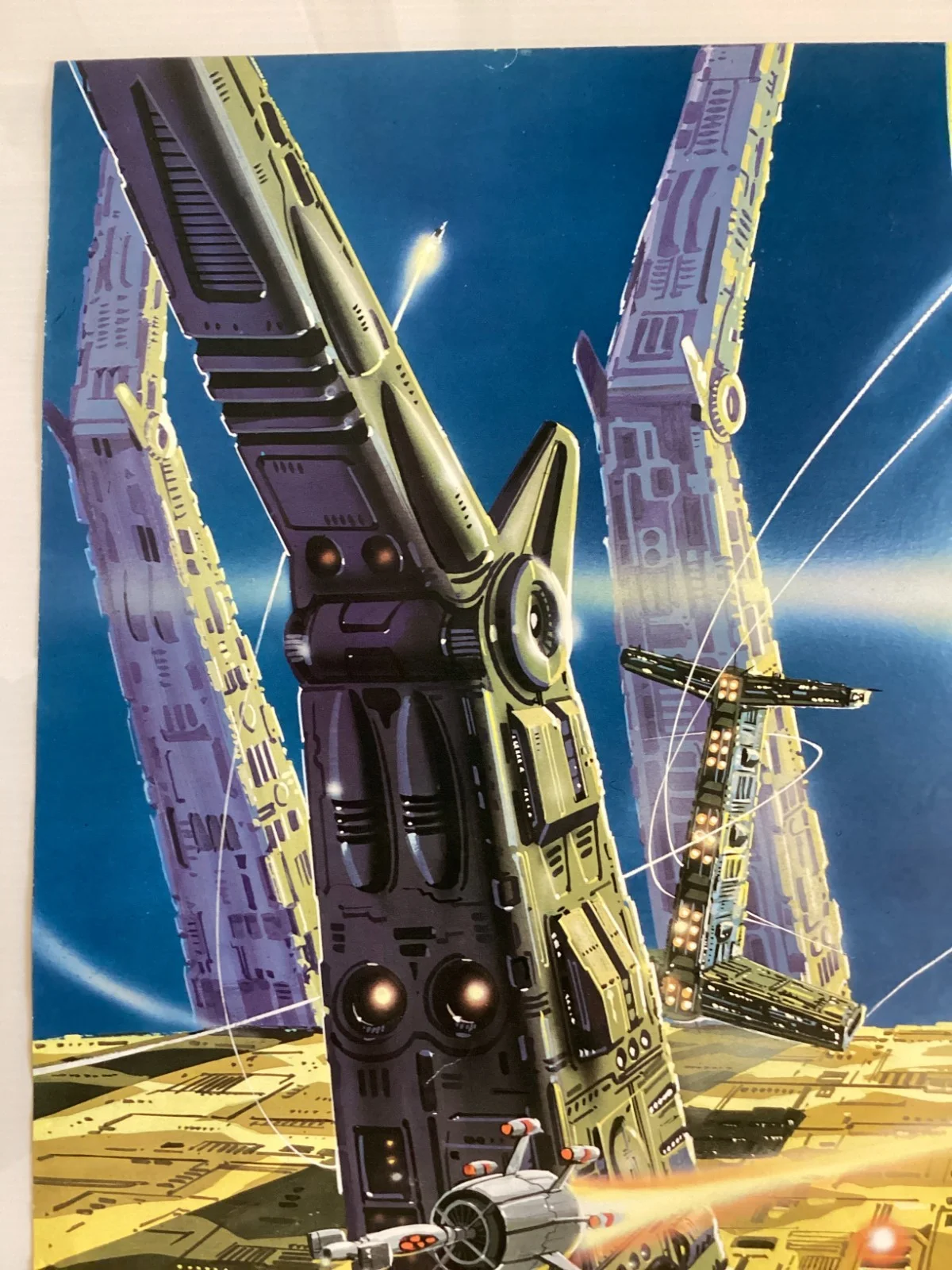 Space Runaway Ideon: Be Invoked Original Vintage Japanese B2 anime movie poster, изображение 3