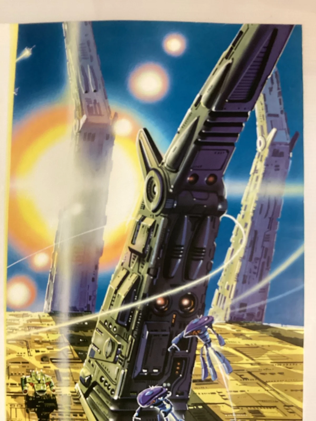 Space Runaway Ideon: Be Invoked Original Vintage Japanese B2 anime movie poster, изображение 4