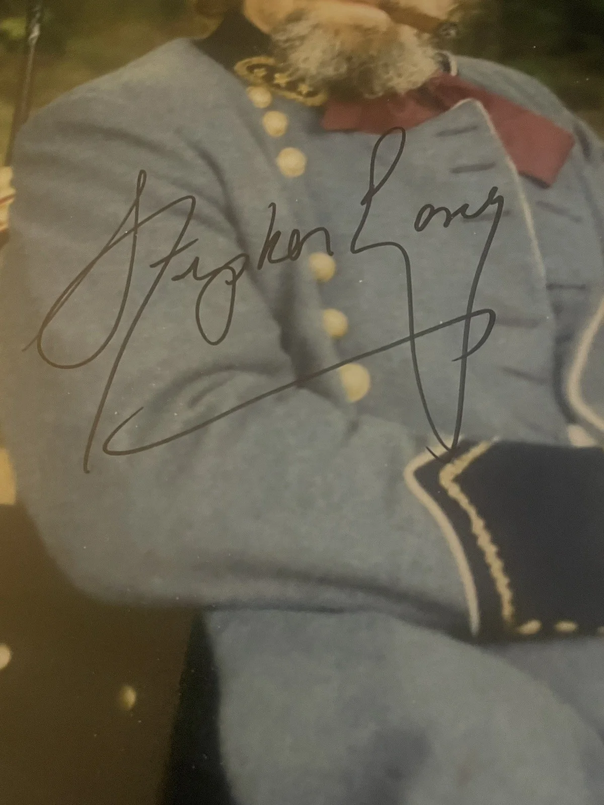 STEPHEN LANG — STEPHEN LANG RARE GETTYSBURG SIGNED POSTER, image 3