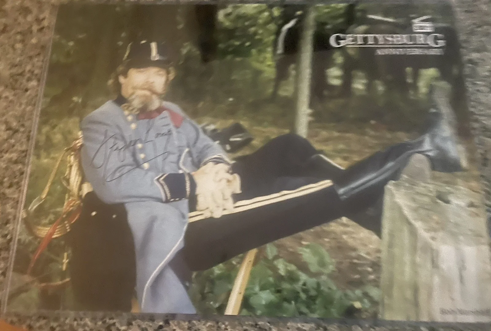 STEPHEN LANG — STEPHEN LANG RARE GETTYSBURG SIGNED POSTER, image 4
