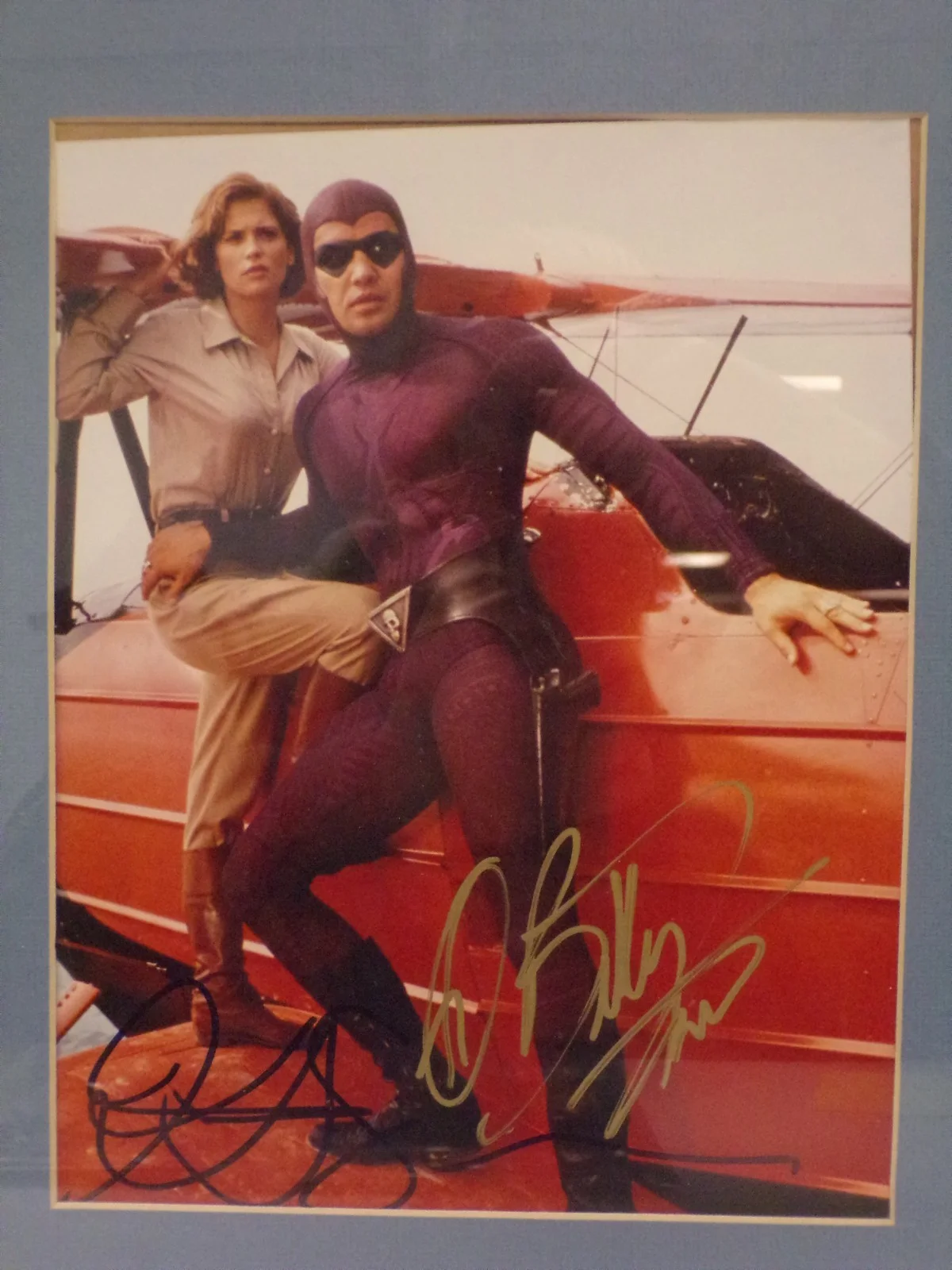 The Phantom Billy Zane & Kristy Swanson AUTOGRAPHED 8x10 Photo In Frame CR-HS-C4, изображение 5