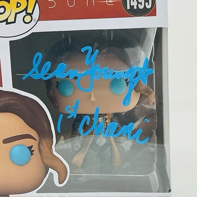 Sean Young Autographed Epic Space Movie Chani Dune Funko Pop #1495 JSA Witness, изображение 2