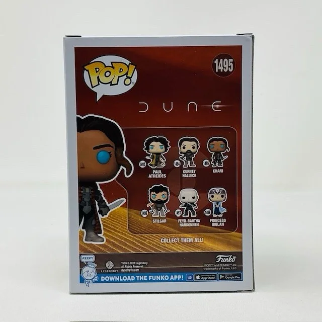 Sean Young Autographed Epic Space Movie Chani Dune Funko Pop #1495 JSA Witness, изображение 4