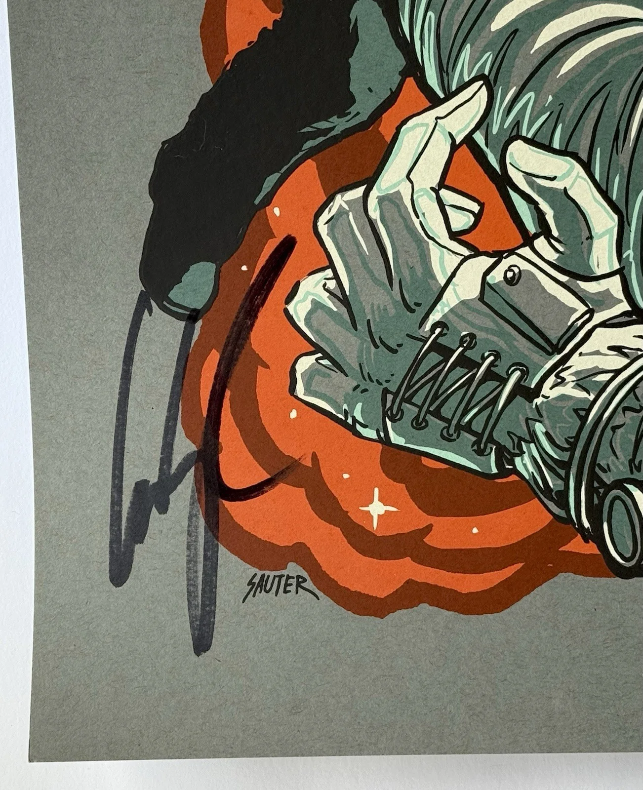 Primus signed Chicago Poster 2021 concert autographed a tribute to kings, image 2