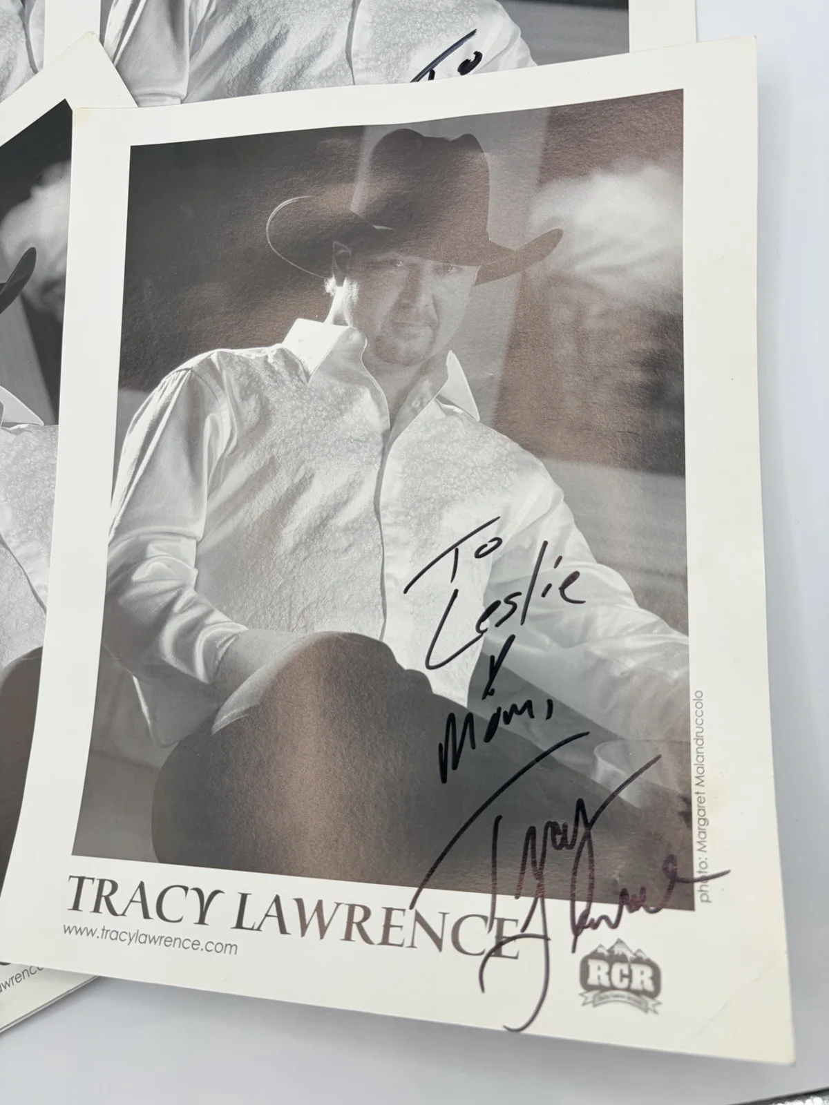 Tracy Lawrence — Tracy Lawrence Autographed Signed 8x10 Photo Country Music Alibis Lot Of 5, изображение 2