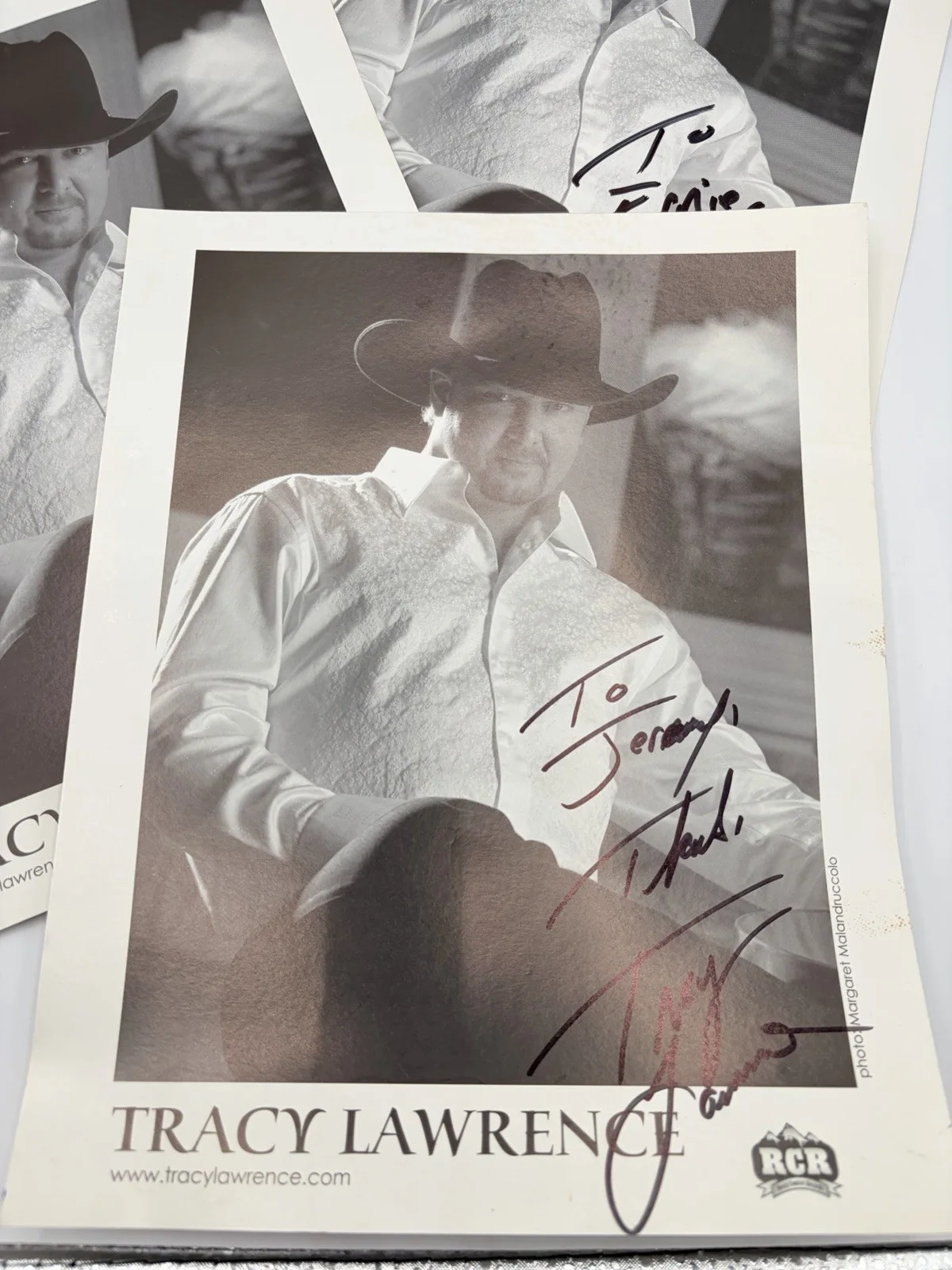 Tracy Lawrence — Tracy Lawrence Autographed Signed 8x10 Photo Country Music Alibis Lot Of 5, изображение 5