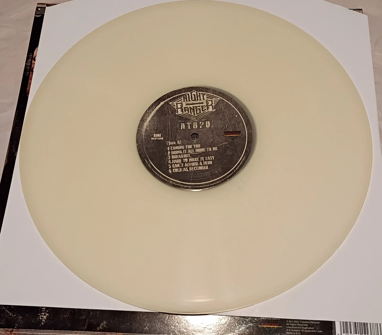 Night Ranger ATBPO AUTOGRAPHED VINYL, image 4