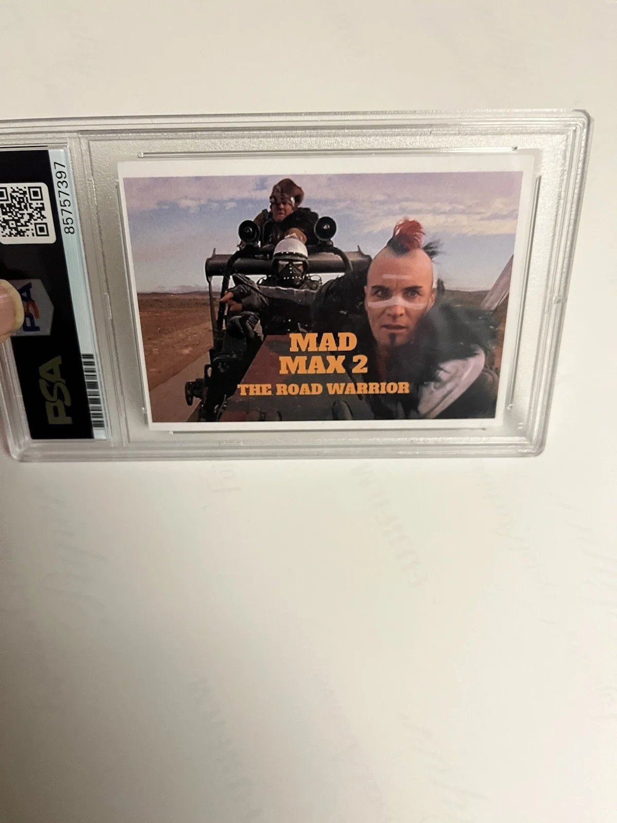 Autographed Vernon Wells Mad Max 2 Movie Print Card PSA Signed Auto Authentic, изображение 4