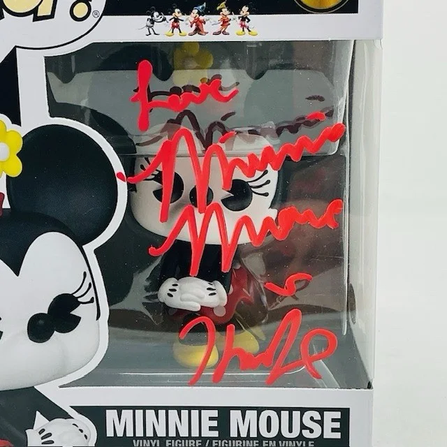 Kaitlyn Robrock Autographed Minnie Mouse Walt Disney Archives Funko Pop JSA COA, image 2
