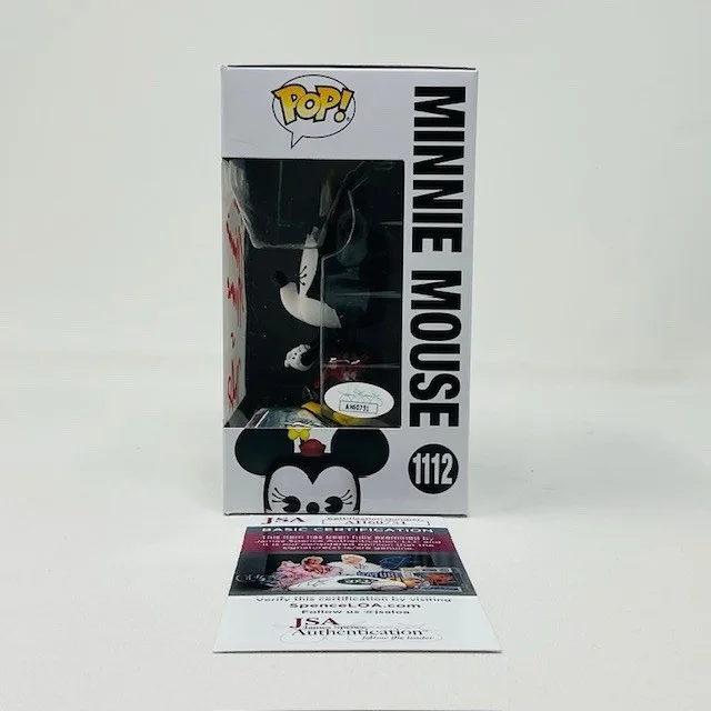 Kaitlyn Robrock Autographed Minnie Mouse Walt Disney Archives Funko Pop JSA COA, image 5