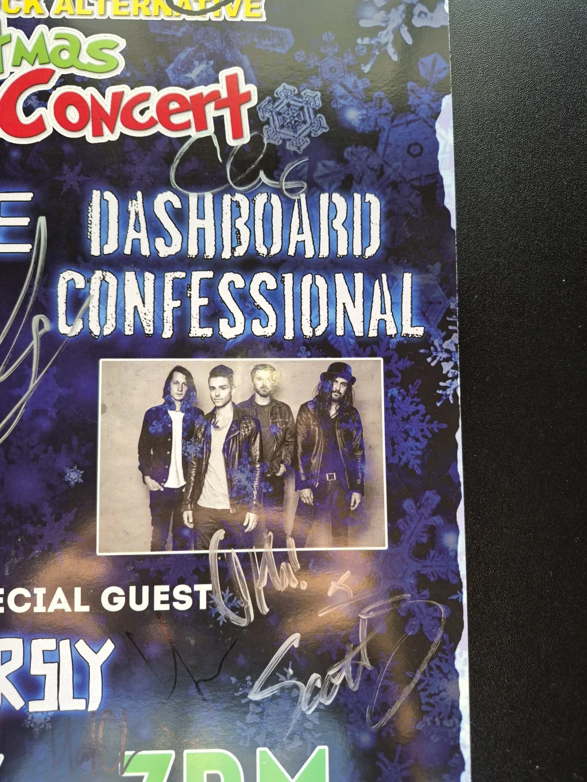 Signed Poster Walk The Moon, Dashboard Confessional & Sir Sly 11x17, image 4
