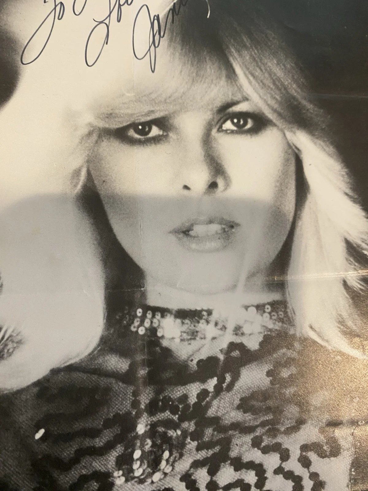 Signed Autographed Picture Of Miss February 1978 Janis Schmitt, image 4