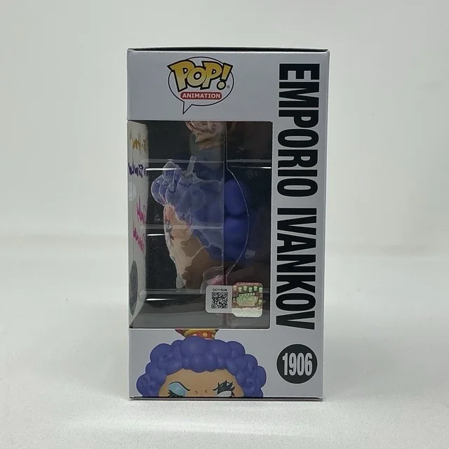 Randy Pearlman Autographed Emporio Ivankov One Piece Funko Pop #1906 OCCM, изображение 5
