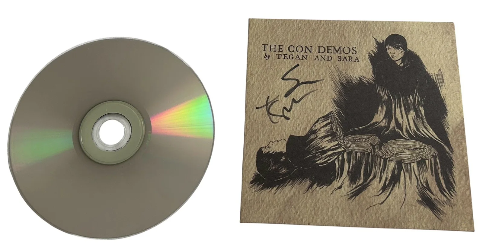 Tegan And Sara Signed The Con Demos CD Autographed, image 3
